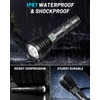 Amzyigou Powerful Flashlights 600000 High Lumens, 10000mAh Battery | 6