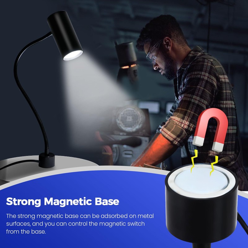 14W Magnetic Work Light, Magnetic LED Light, Magnetic Base LED