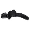 TRQ Front Right Inner Fender Liner Black Passenger Side Compatible
