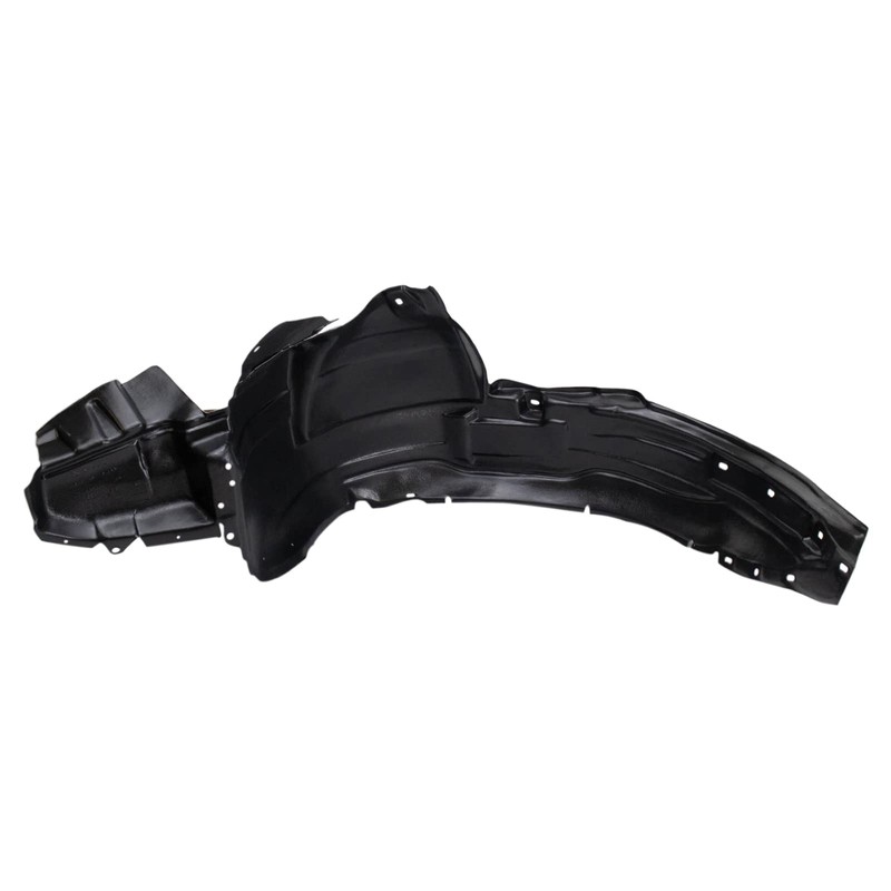 TRQ Front Right Inner Fender Liner Black Passenger Side Compatible