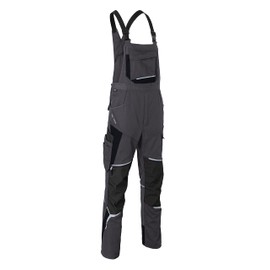 KÜBLER Workwear KÜBLER BODYFORCE Work Dungarees Anthracite / Black Size 48
