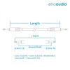 enoaudio Mogami 2524 Instrument Cable Neutrik Gold 6.3 mm TS