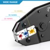 Plustool Crimping Tool for Insulated Electrical Connectors AWG 22-10 -