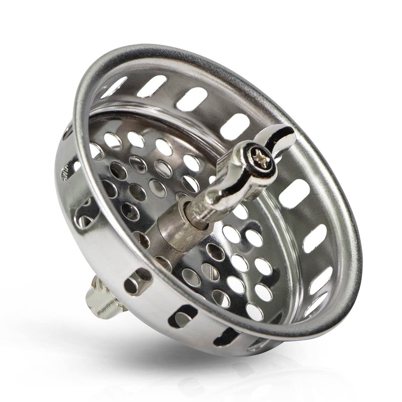 Highcraft 97633 Kitchen Sink Spin and Seal Basket Strainer Replacement