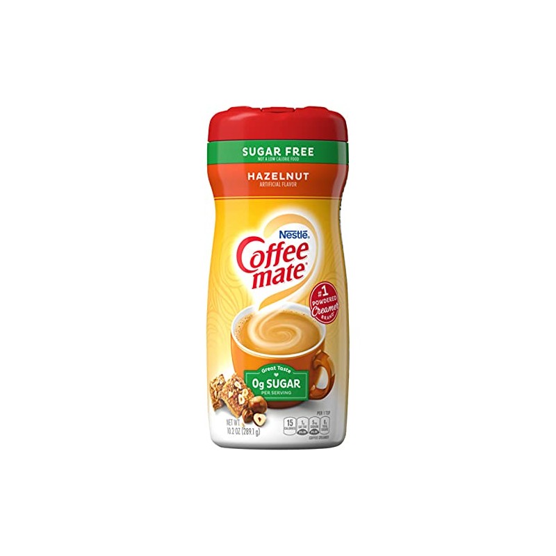 Coffee-mate Sugar-Free Powdered Coffee Creamer - Hazelnut - 10.2 oz.