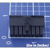 Molex Black 16-Pin Connector Pitch 4.20mm.0165" w/18-24 AWG Pin Mini-Fit