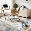 Abstract Living Room Rug 6x9 - Modern Washable Soft Thin