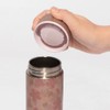SAKURA 2026 Stainless Steel Bottle Glitter Pink Beige 355ml