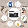 Playexen Server Apron with 5 Pockets, Server Waist Pouch with