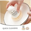 ABOOFAN Kitchen Dish Cleaning Brush Pot Scrubber Flexible Material Dishware