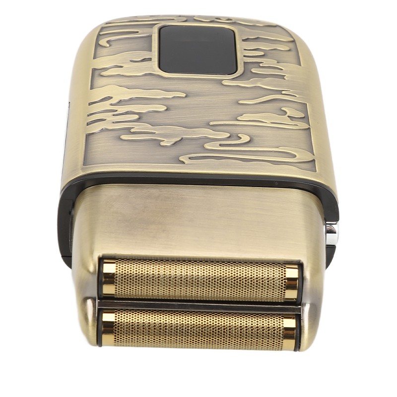 Electric Hair Clipper Retro Portable Efficient Dual Head Cordless Beard