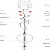 MAYOMAJO 5-5/16 Inch Light Canopy Kit with Heavy Duty, Replacement