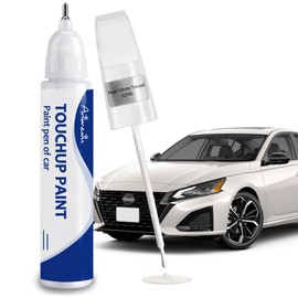 Pearl White Tricoat(QAB) Touch Up Paint for Nissan-Exact Match–Chips and Nicks Car Paint Scratch Repair Kit Automotive Paint Pen for 370Z/Altima/Armada/Cube/GT-R/Juke/Leaf/Maxima/Murano/NV/Rogue