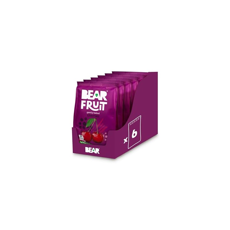 BEAR Fruit Cherries - Sharing Pack - Gently Baked Fruit