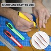 Lanties 300 Pcs Box Cutters Retractable Utility Knife 9mm Wide