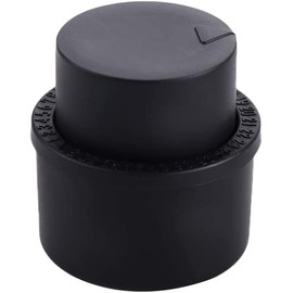 Fizz Keeper, Bottle Pump Caps, Bottle Stopper, Bottle Saver Stopper, Like A Wine Bottle Stopper, Drink Cap, Fizzy Sealer, Vacuum Soda Cap(Black)
