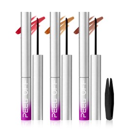 Erinde Delineador de Labios Peel Off 456  Tinte Labial de Larga Duración, Pintalabios Mate Resistente al Agua, Delineador de Labios Altamente...      