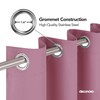 Deconovo 52 by 63 Inch Grommet Thermal Insulated Blackout Curtain