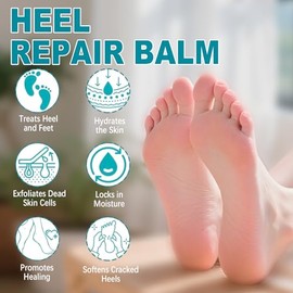 Crema en barra 60% urea con 2% de ácido salicílico, crema hidratante antiagrietamiento para pies y manos secos agrietados en el talón, rodilla, codo, 
