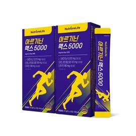 NutriOne 아르기닌 맥스 5000 2박스 30일분 Arginine Max 5000 2 Boxes 30-Day Supply