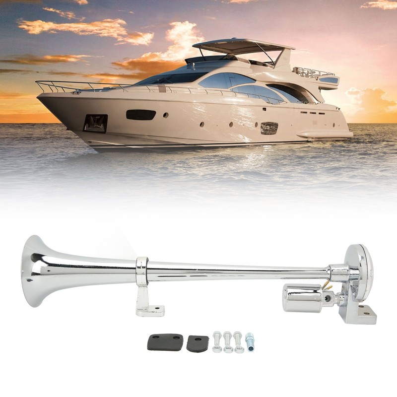 Single Trumpet Air Compressor Horn 150DB 12V Super Loud Universal