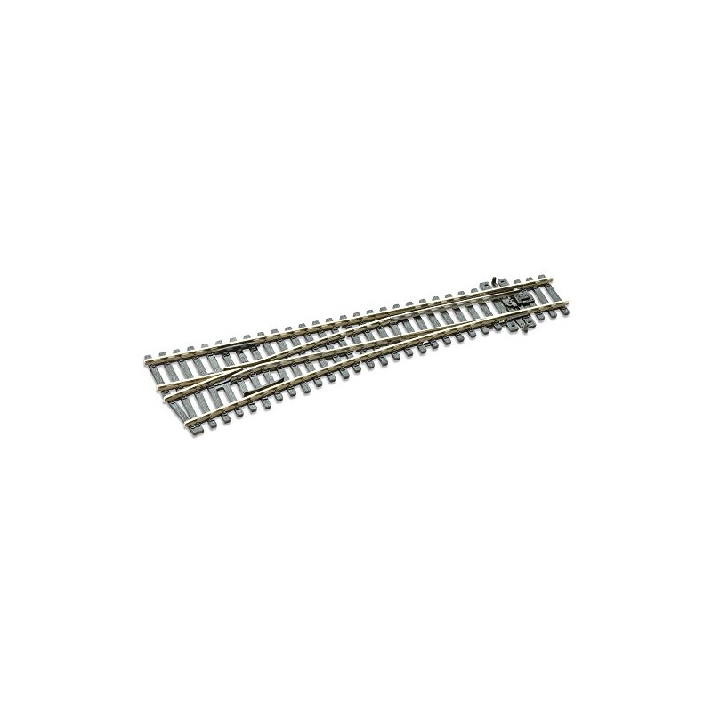 Peco HO Scale Code 100 Insulfrog #6 Left-Hand Turnout