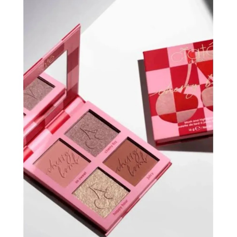 Ciaté London Paleta Cherry Bomb Rubor E Iluminador Palette Light