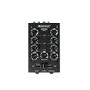 Omnitronic GNOME-202 Mini Mixer black | 2-channel DJ mixer in
