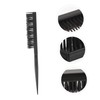 Baluue Hair Styling Comb Bristle Brush for Slicking Back Hair