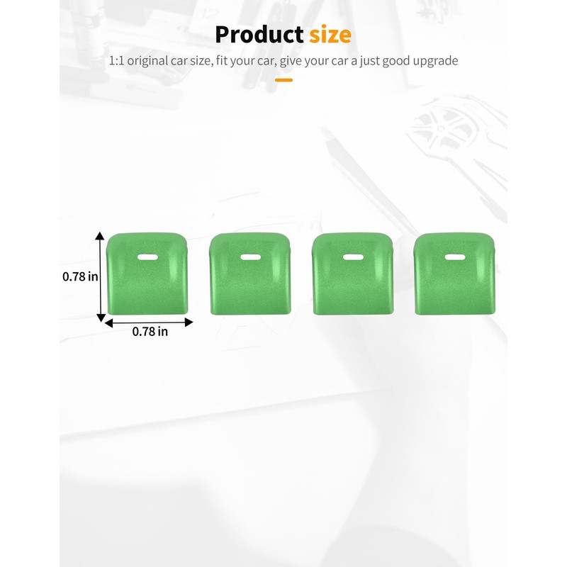 Hoolcar Center Control Car Window Switch Button Cover Trim Interior