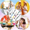 Hsei 9 Pcs Ice Cream Scoops Stainless Steel Cookie Portion