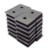 Master Magnetics Ceramic Latch Magnet with Hole Assemblies - Strong