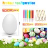 Easter eggs plastic white, Easter eggs decorative eggs, Easter eggs