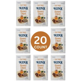 Arthur Nicolas 20 Count | Fat-Free Honey Dijon  Salad Dressing Packets