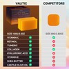 Soap Bars with Kojic Acid, Vitamin C, Retinol, Collagen, and
