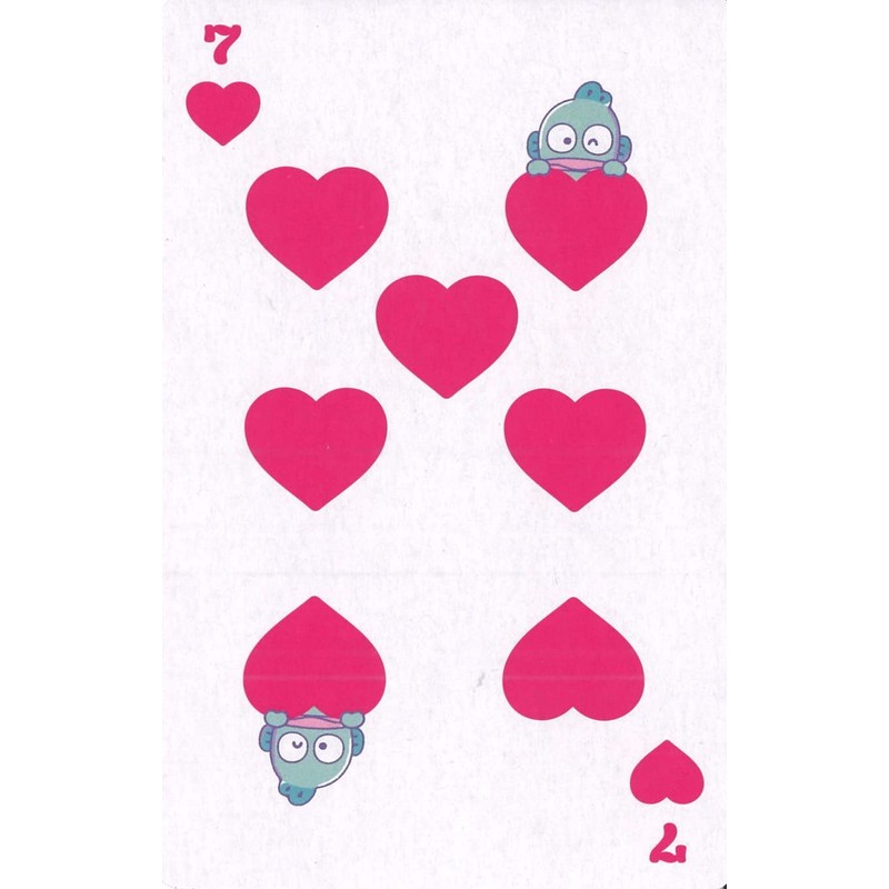 FRIEND Characters Badtz-Maru AhirunoPekkle Playing Cards 3.5" x 2.4" x