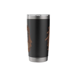 Dreadlocks Black Women LOC'd Melanin Afro Dreads Lover Stainless Steel Insulated Tumbler