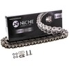 NICHE 420 Drive Chain 104 Links O-Ring with Connecting Master