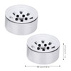 ZJchao RC Beadlock Wheel Hub, 4 Pieces 1.9 Aluminium Alloy