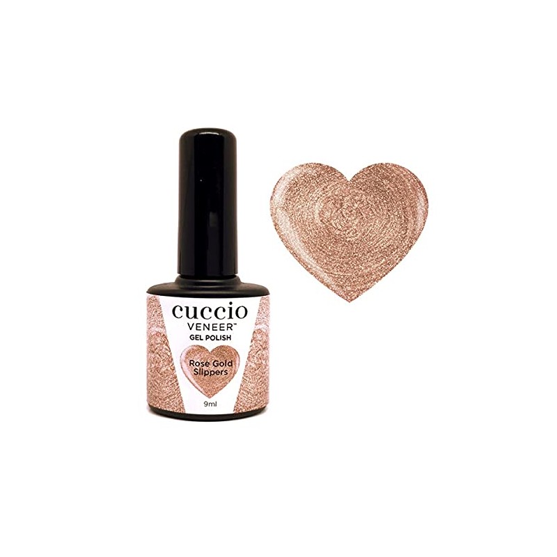 Cuccio Veneer 9ml - Rose Gold Slippers