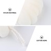 Esponjas Exfoliantes Beige para Baño con Cuerda y Diseño de