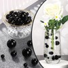 Black Floating Beads | 150PCS Black Pearls Bead for Centerpieces