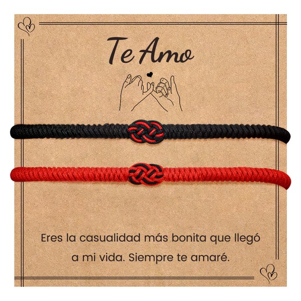 MANVEN Partner Bracelets Couple Bracelet Couples Gifts Matching E, No