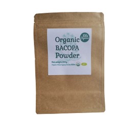 100%オーガニック バコパ (ブラフミー) パウダー/BACOPA (Brahmi) Powder アーユルヴェーダ オトメアゼナ waterhyssop【メンタリスト絶賛のサプリ】 (300g)