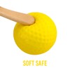 WeeGoo 50 Pack Yellow Foam Golf Balls Soft Golf Practice