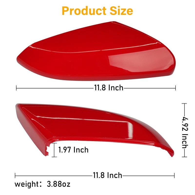 Moonlinks Compatible with 2016-2021 Honda Civic Passenger Side Mirror Cover