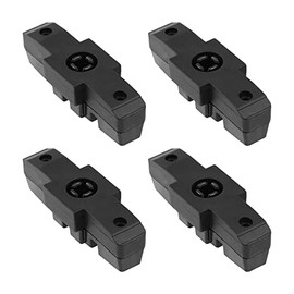 4 pastillas de freno de bicicleta de repuesto compatibles con Magura HS11 HS22 HS24 HS33 HS66 cubierta de freno de bicicleta de carretera, accesorios de bicicleta, color negro