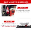 Quick Release Fire Extinguisher Mount - Aluminum Adjustable UTV Roll