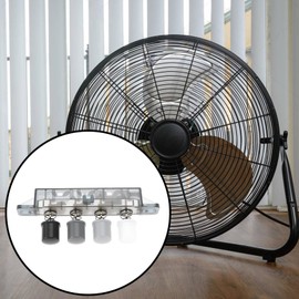 SING F LTD 4 Keys 3 Levels Floor Fan Gear Button Speed Key Button Switch Compatible with Midea 10.2x6.6x1.3cm