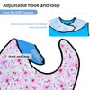 VOPHIA 3 Pack Adult Bibs for Women Washable Bib Reusable